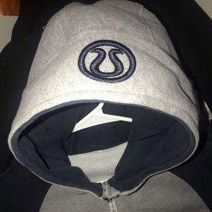 Lululemon scuba hoodie jacket sz 6, navy blue lulu